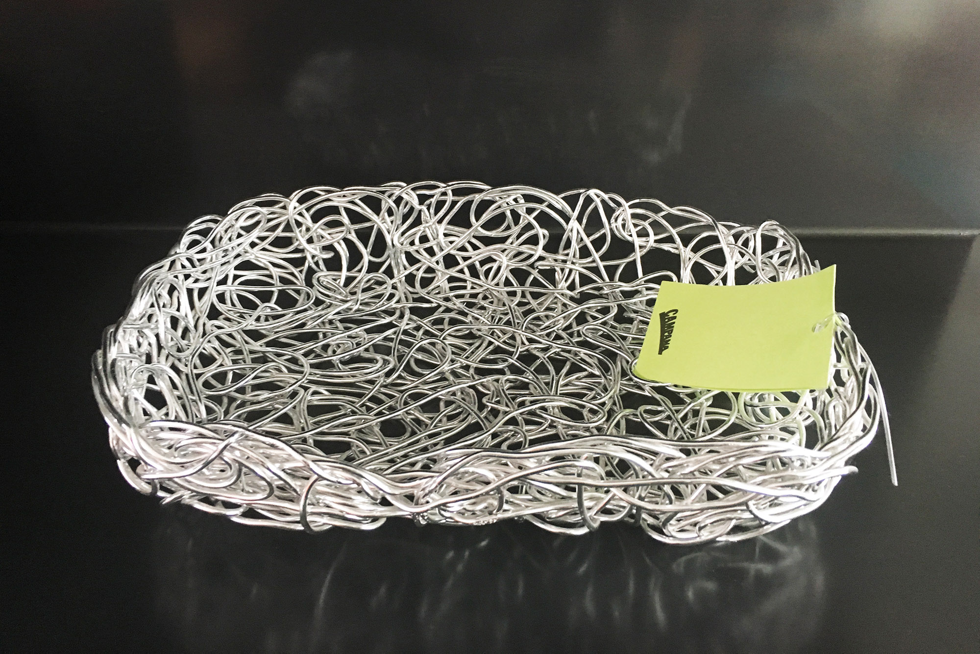 silver tray campana
