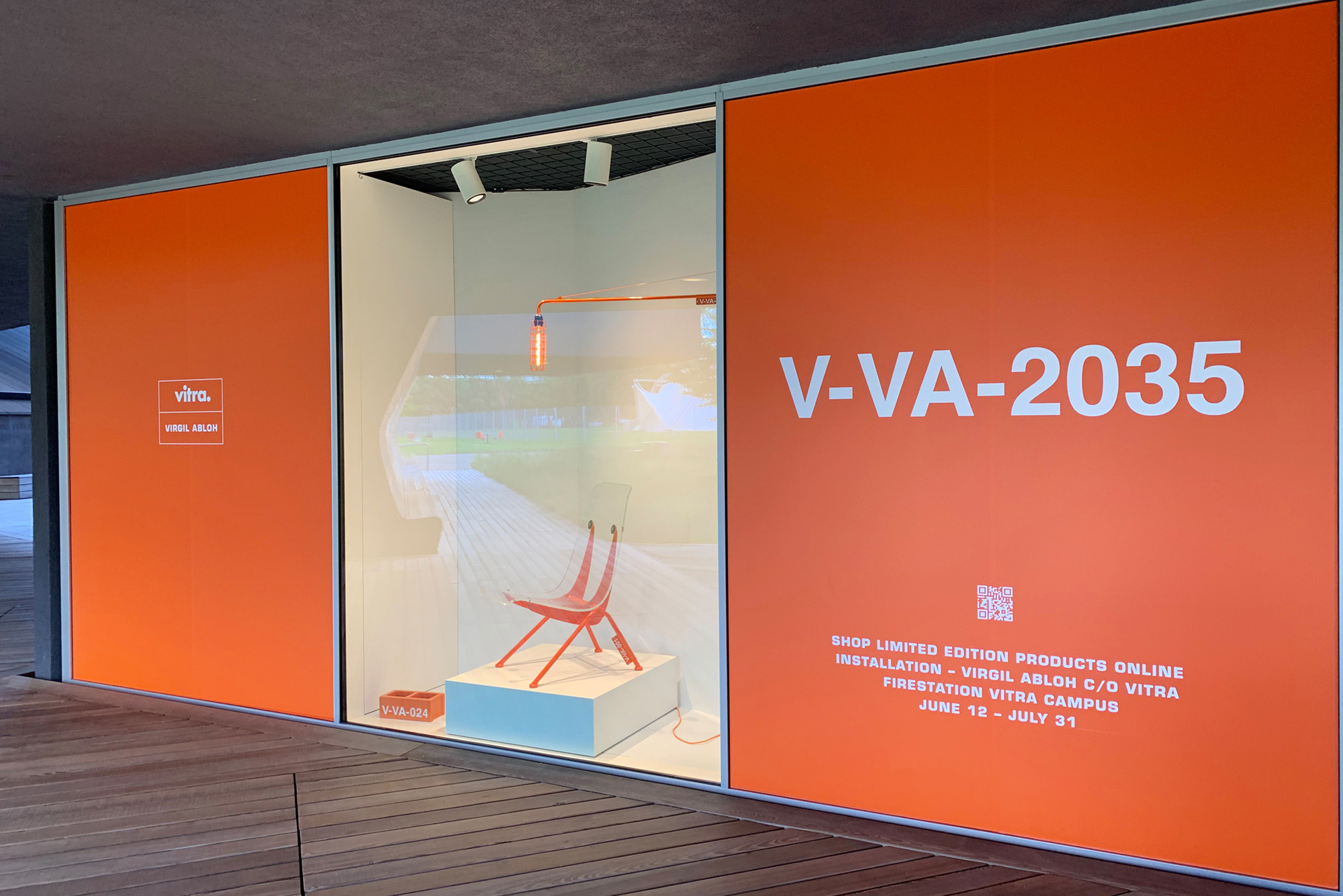 Virgil abloh brick vitra